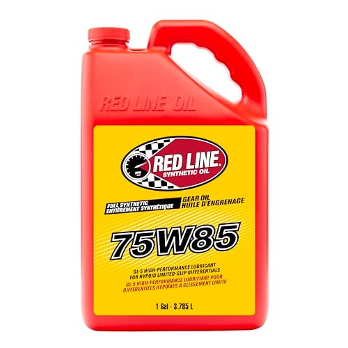 Red Line 50105 75W85 GL-5 Full Synthetic Gear Oil for Hypoid Limited Slip Differentials - 1 Gallon - Image 1