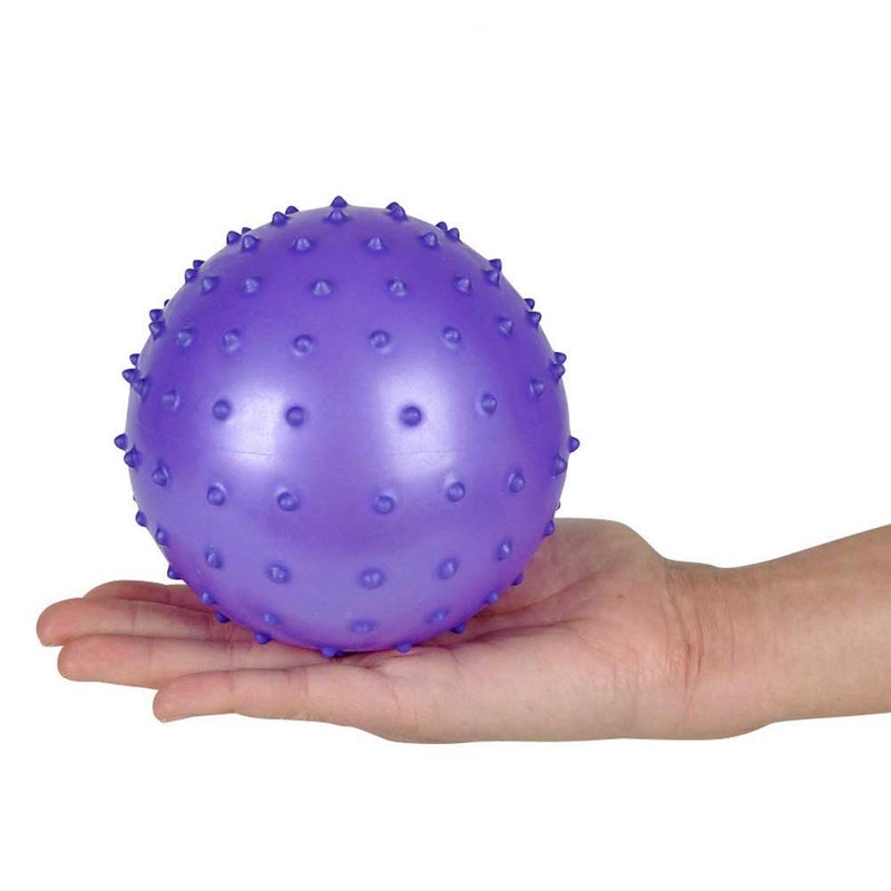 Rhode Island Novelty 7 Inch Knobby Balls Assorted Colors, 5 Pack - Image 4