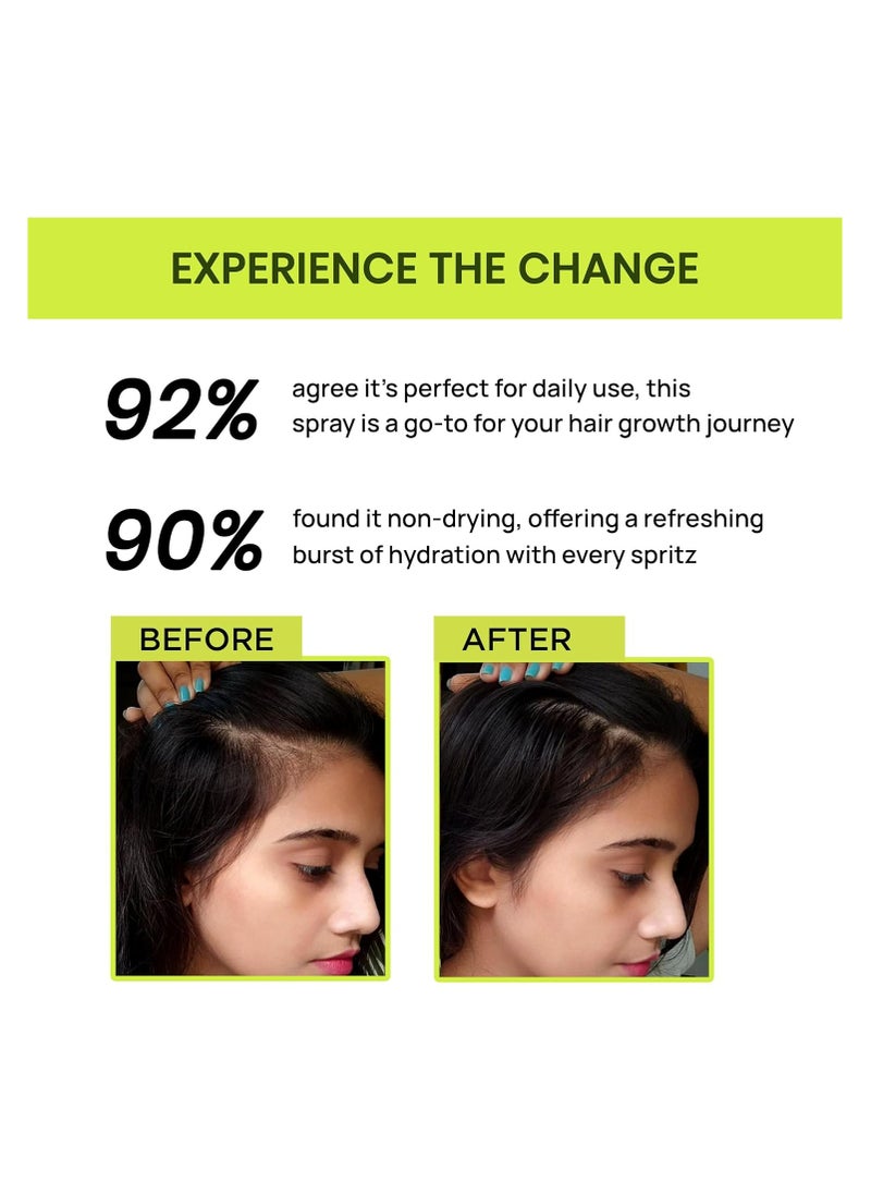 ALPS GOODNESS - Alps Goodness Rosemary Water Spray For Hair Growth Twin Pack (200 ml x 2) | Hair Spray for Regrowth | Rosemary Hair Mist | Adds Shine | Helps Reduce Hairfall | Strengthens Hair | For All Hair Types - Image 1