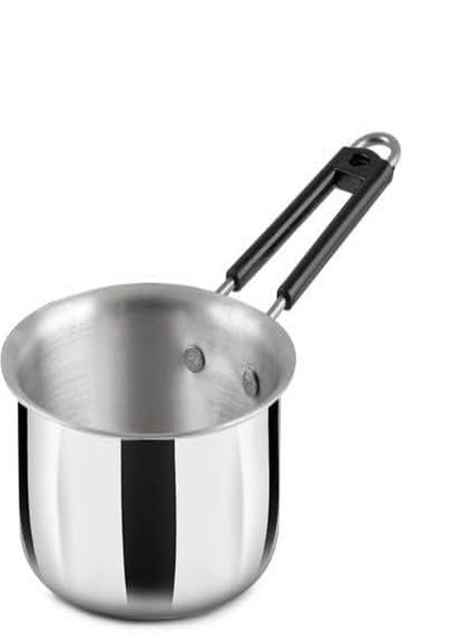 BZ_ Aluminium Sauce pan/Tea pan/Milk pan Milk Pan Sauce Pan 14 cm Diameter 0.75 L Capacity (Aluminium) - Image 1