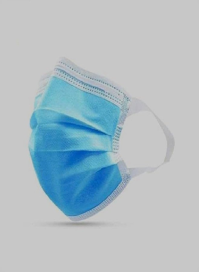 KUDIZE Disposable Non-Woven 3-Ply Surgical Mask With Soft Ear Loop nose - pin Non Swelling Feather Soft for unisex men women kids Senior Citizens (Pack Of - 25 Pcs) - Image 1
