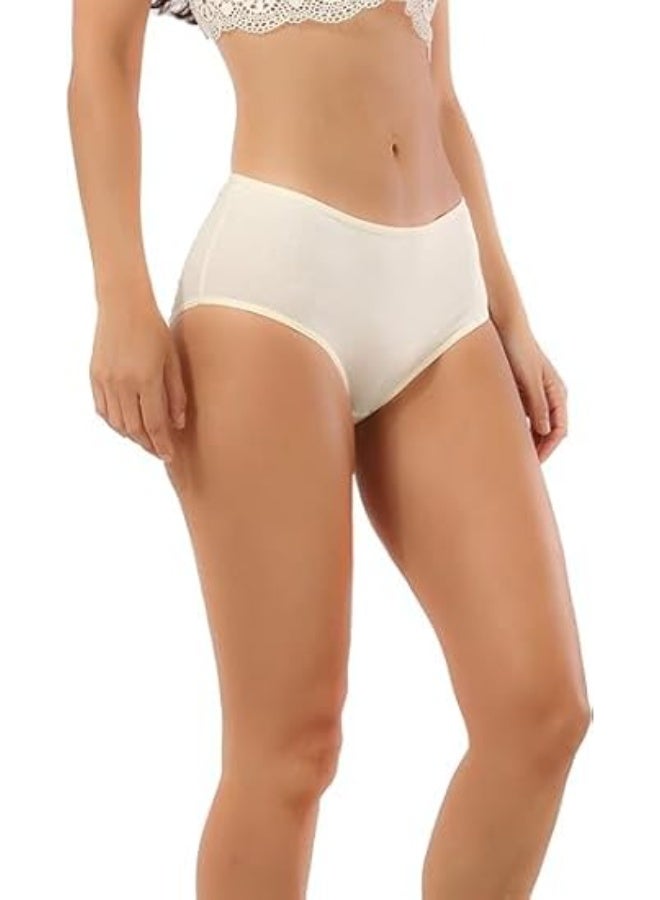 هنادى ملابس داخلية نسائية بقصة عالية من ايف شانتيل – شورت قطني مريح بخامة ناعمة ومرنة Hn 8033 - Image 3