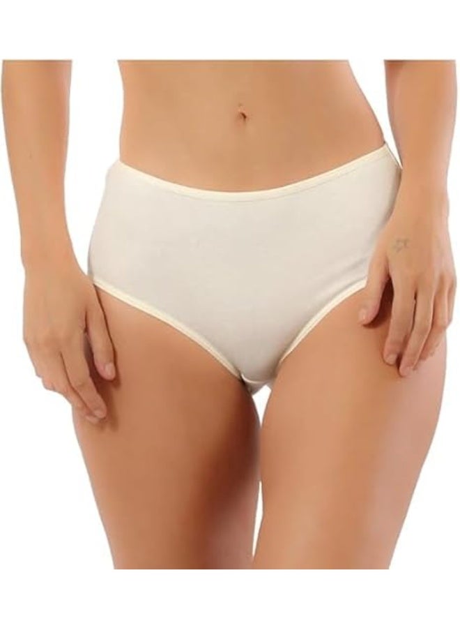 هنادى ملابس داخلية نسائية بقصة عالية من ايف شانتيل – شورت قطني مريح بخامة ناعمة ومرنة Hn 8033 - Image 2