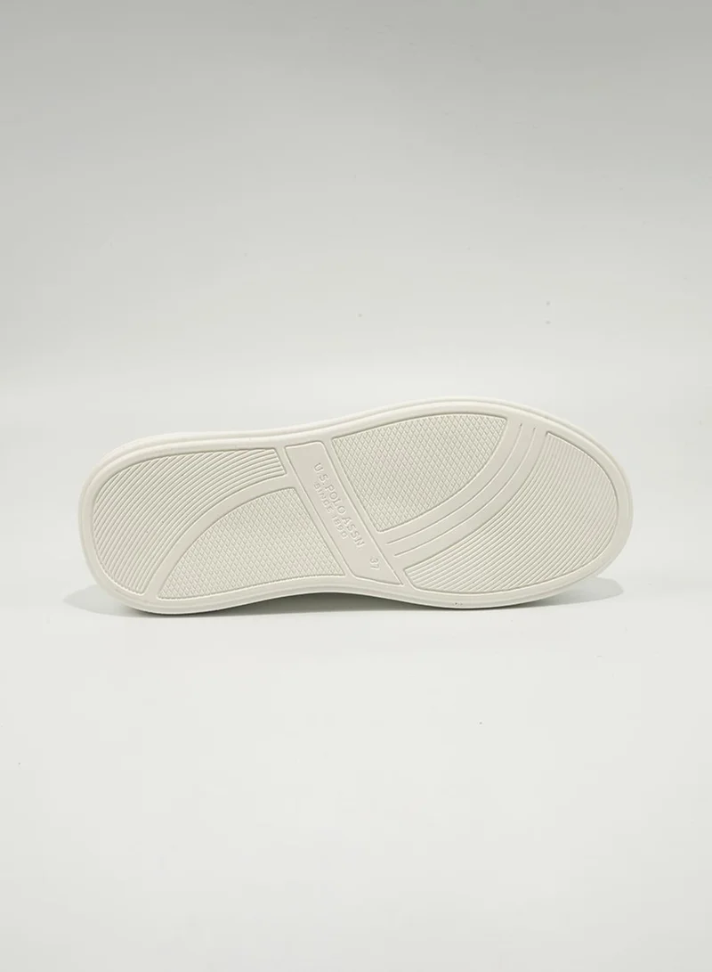 U.S. Polo Assn. white U.S. Polo Assn. Ellie Women's Comfortable Stylish Casual Everyday Shoes - White for Women | Best Price UAE
