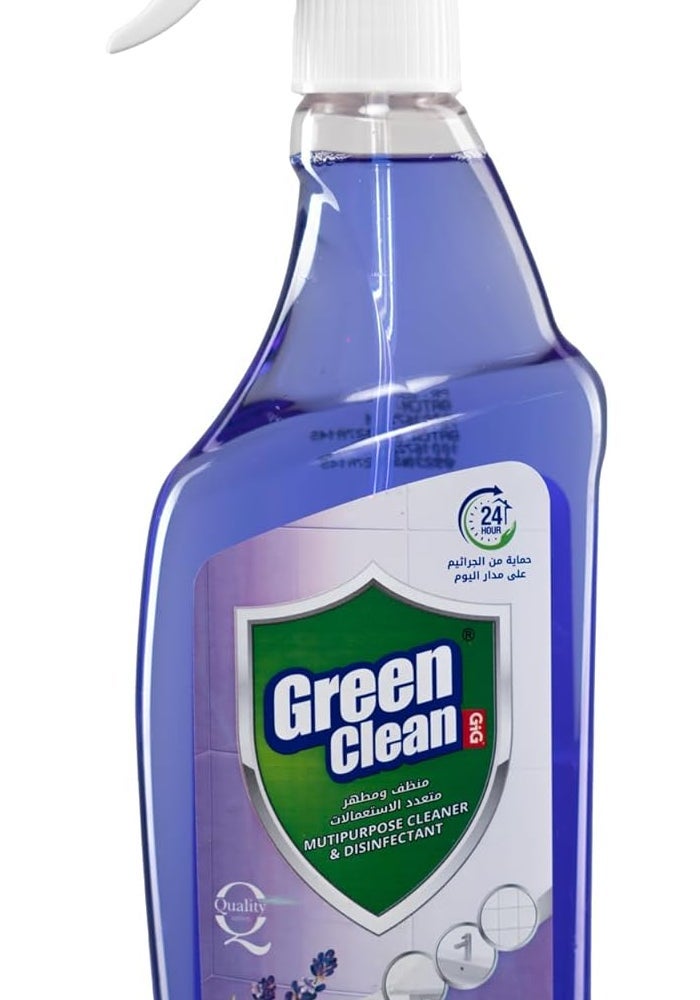 Green Clean بخاخ مطهر متعدد الاستخدامات برائحة اللافندر من جرين كلين - Image 2