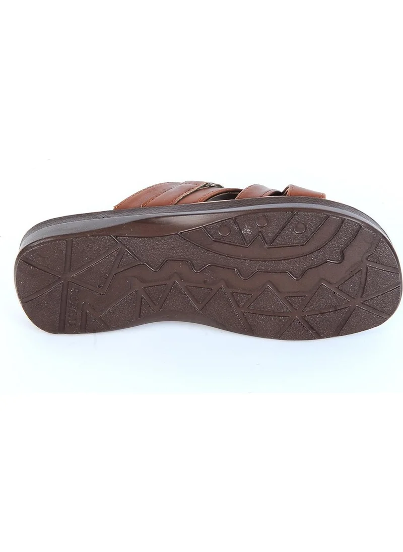 Ayakcenter Soylu 2553 Tan Daily Men's Slippers