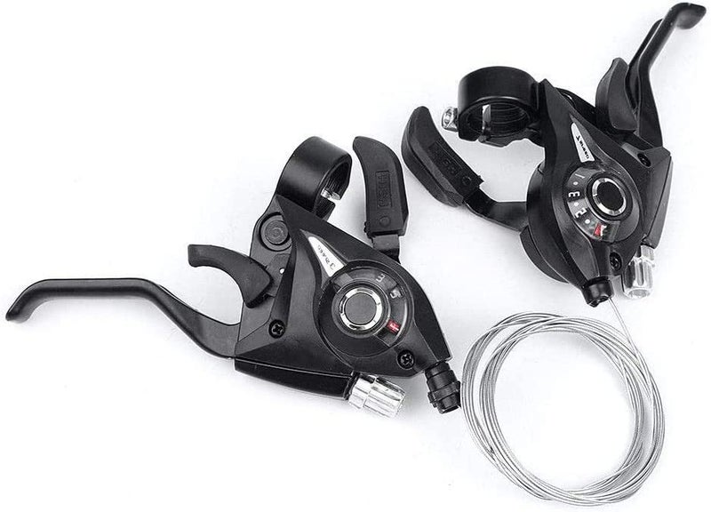 Shibeiparts V-Brake ST-EF51 Set 3x7 Speed Shifter Brake Lever Combo MTB Bicycle Bike 21 Speed Brake/Shift Lever W/Brake Cable - Image 4