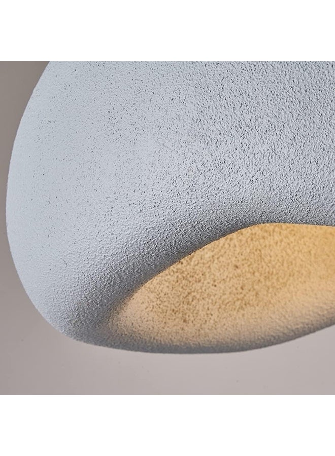 50cm Modern Pendant Light for Dining Room Kitchen Island Hallway Restaurant Hanging Lamp E27 Base Japanese Wabi-Sabi Style Bird Nest Shape Lighting Fixture - Image 2