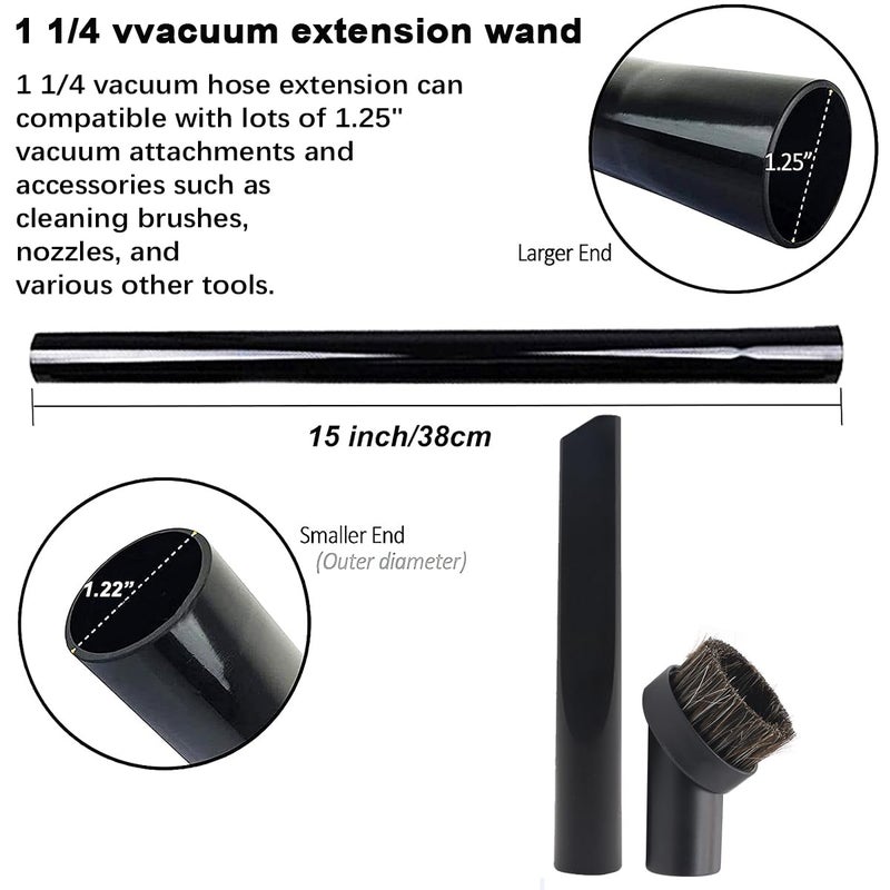 MZY LLC 10 Pcs Vacuum Attachments & Brushes for Shark Navigator Lift-Away NV350 NV352 NV355 NV356E & Rotator NV500, Rocket HV301 HV322 HV371 Series Upright Vacuum, 1 1/4" (32mm) Vacuum Accessories Set - Image 4