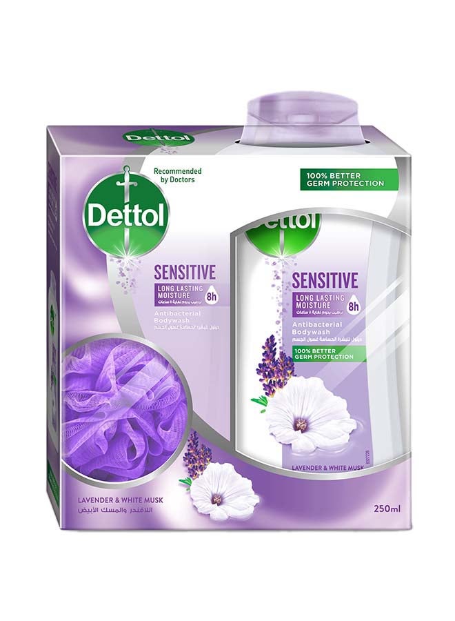 Dettol Sensitive Anti-Bacterial Bodywash With Shower - Image 1