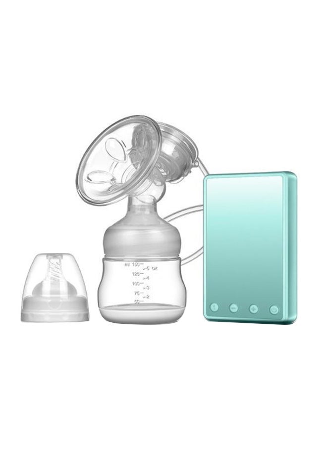kiddoz Electric Breast Pump, 150Ml, Portable, 9 Adjustable Suction Levels, Bpa-Free, Dual Mode, Blue  - Image 1