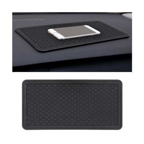 Bittwee Car Dashboard AntiSlip Mat Adhesive Vehicle Dash Rubber Pad MultiFunctional Auto Sticky Gripping Interior Fixing Accessories Universal for Vehicle SUV Truck and More - Image 1