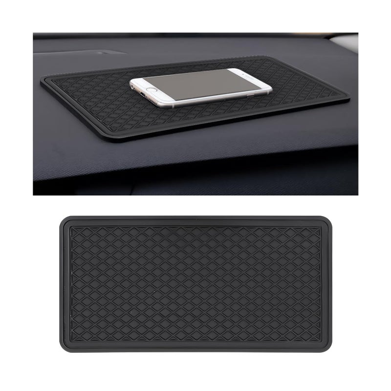 Bittwee Car Dashboard AntiSlip Mat Adhesive Vehicle Dash Rubber Pad MultiFunctional Auto Sticky Gripping Interior Fixing Accessories Universal for Vehicle SUV Truck and More - Image 3