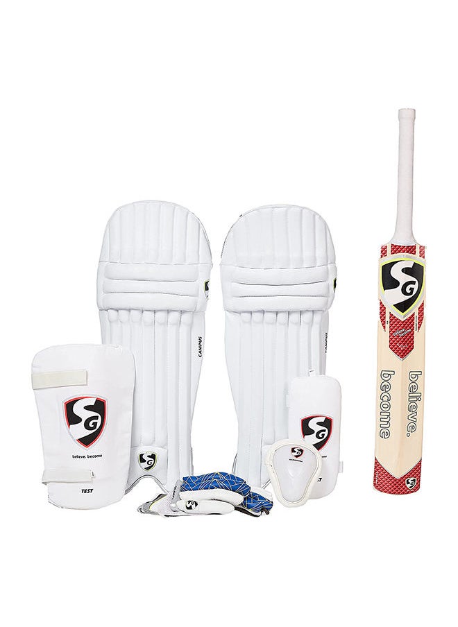 SG Full Cricket Kit With Nylon Duffle Bag | For Men | Adult | Full Size  - Image 1