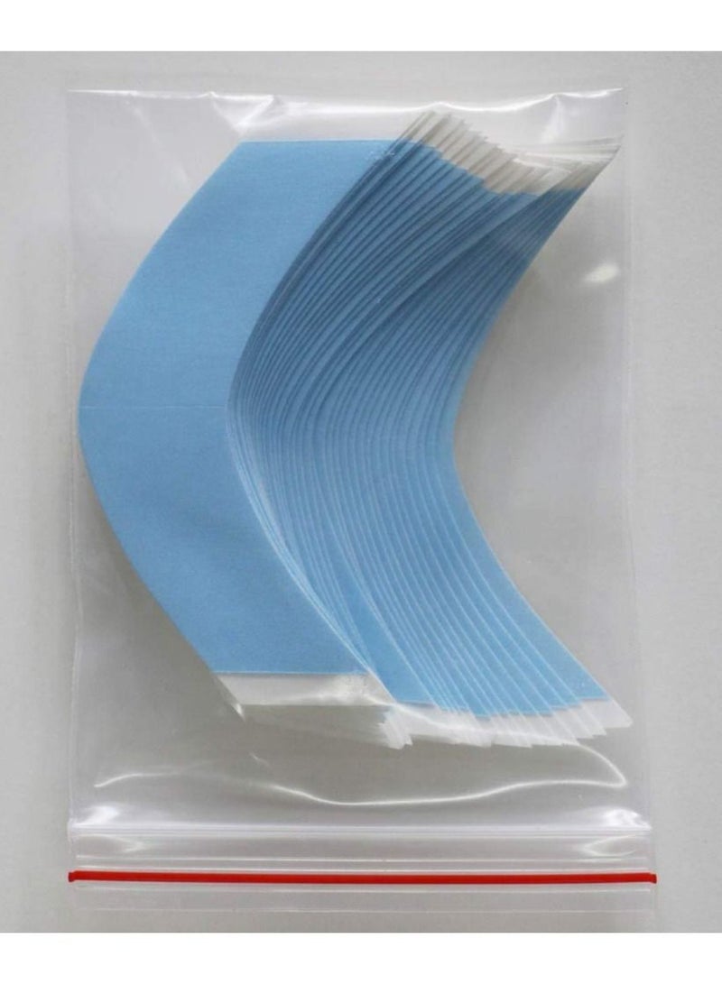 Estelle 36 Pcs/Bag Double Sided Adhesive Tapes for Hair Extension Lace Front Support Toupee Wigs (Big Curve) - Image 1