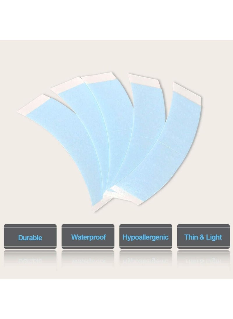 Estelle 36 Pcs/Bag Double Sided Adhesive Tapes for Hair Extension Lace Front Support Toupee Wigs (Big Curve) - Image 3