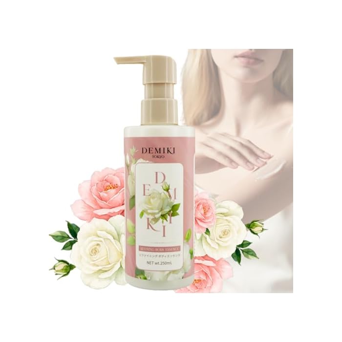 DEMIKI Body Lotion Moisturizer Skin Care with Niacinamide - Japanese Body Lotion for Women, Beauty & Personal Care, Body Cream for Dry Skin, Perfume Moisturizer, Summer Essentials Skincare 8.45fl.oz