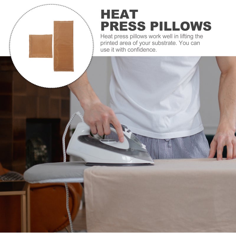 2pcs Heat Press Pillows Heat Press Transfer Pillows Heat Press Pillow Mat for Vinyl Projects - Image 3