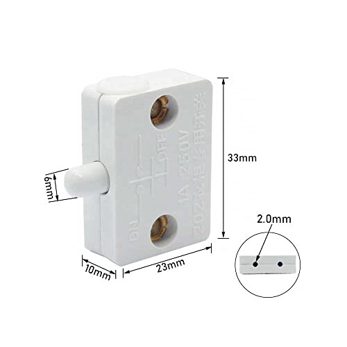 Quick Sense QS-WR13 Wardrobe Sensor Switch | Automatic Door-Activated Lighting | 220-240 AC Cabinet & Closet Light Controller | Set of 8 - Image 3