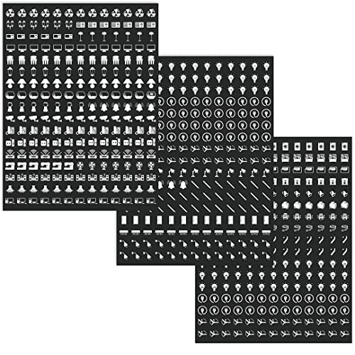 CVANU Switch ID Sticker Vinyl Labels 3-A4 Sheets for Electric Board Appliances_(12x9inch)_White - Image 4