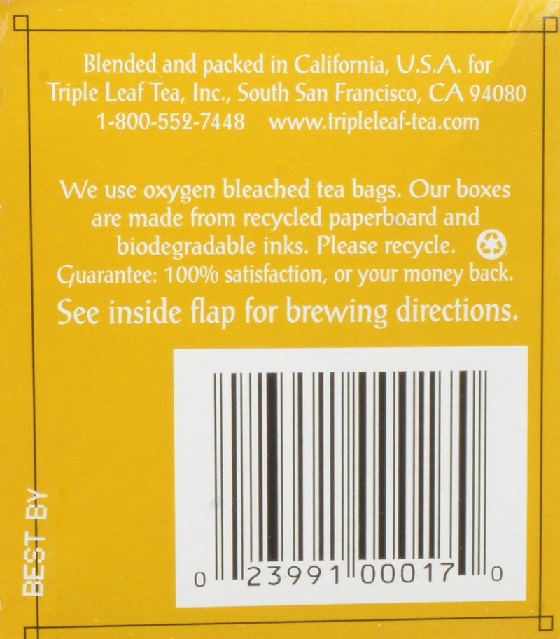 Triple Leaf Tea, Detox, 20 Tea Bags (Pack of 6) - Image 4