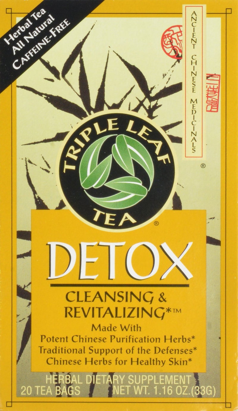 Triple Leaf Tea, Detox, 20 Tea Bags (Pack of 6) - Image 3