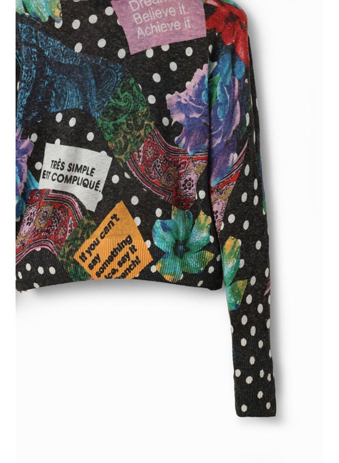 DESIGUAL سترة منقط وبيزلي - Image 4