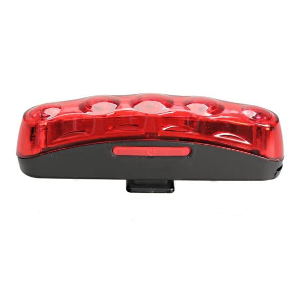 FASTPED High Power Bike Light 5 LED 3 Mode Cycling Safety Red Rear Tail Lamp Anti-Shock LED Rear Break Light - Image 4