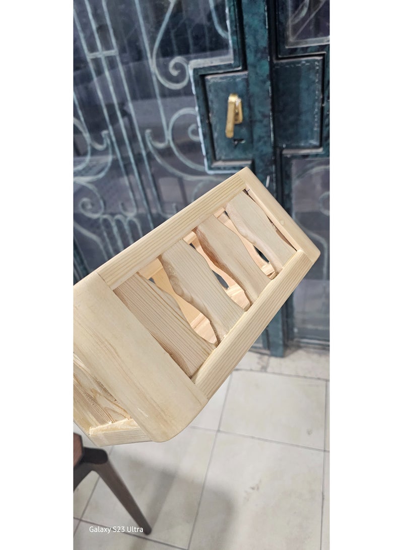 M Furniture- Towels Holder made from wood - Image 2