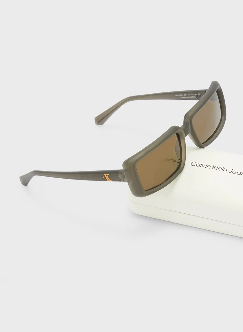 كالفن كلاين جينز Rectangle Sunglasses Ckj24622S