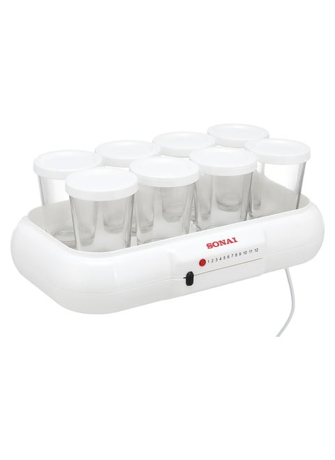 Sonai Yogurt Maker , 8 cups, light indicator, 10 Watt, MAR-1008