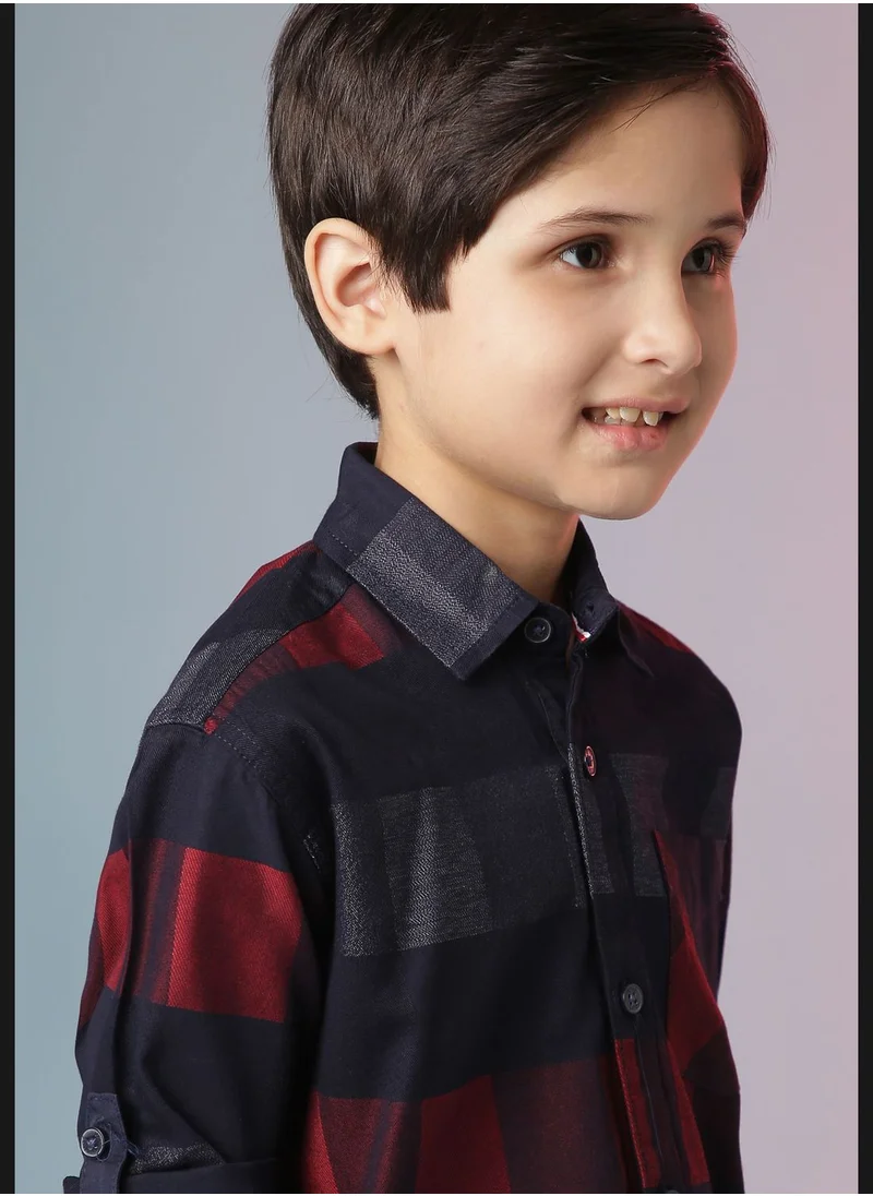 Instafab Checked Regular Fit Shirt