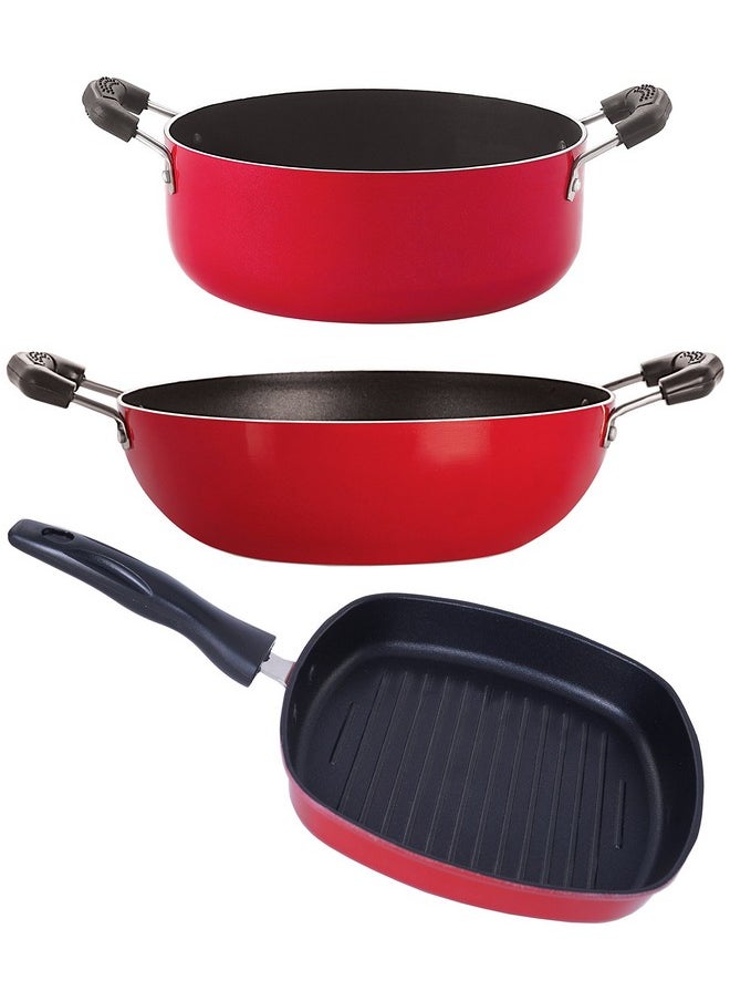 Nirlon Non-Stick 3 Layer Coated Chemical Free Aluminium Cooking Essential Combo Offer - pzsku/ZC8C9582C733C43927EFBZ/45/_/1740119121/d4eda641-d2cb-494f-9f03-1082c1bc30e1