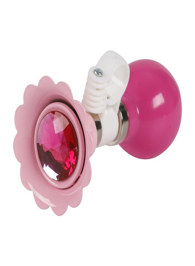 YL traV Kid Bike Horn for Boys and Girls Children Bicycle Horn Handlebar Ring Bell for Kids Bike (Pink) - Image 1