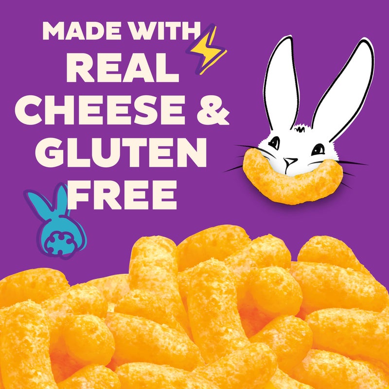 Annie's Organic Cheddar Cheesy Smiles, Baked Corn Puffs, Gluten Free, 4 oz - Image 2