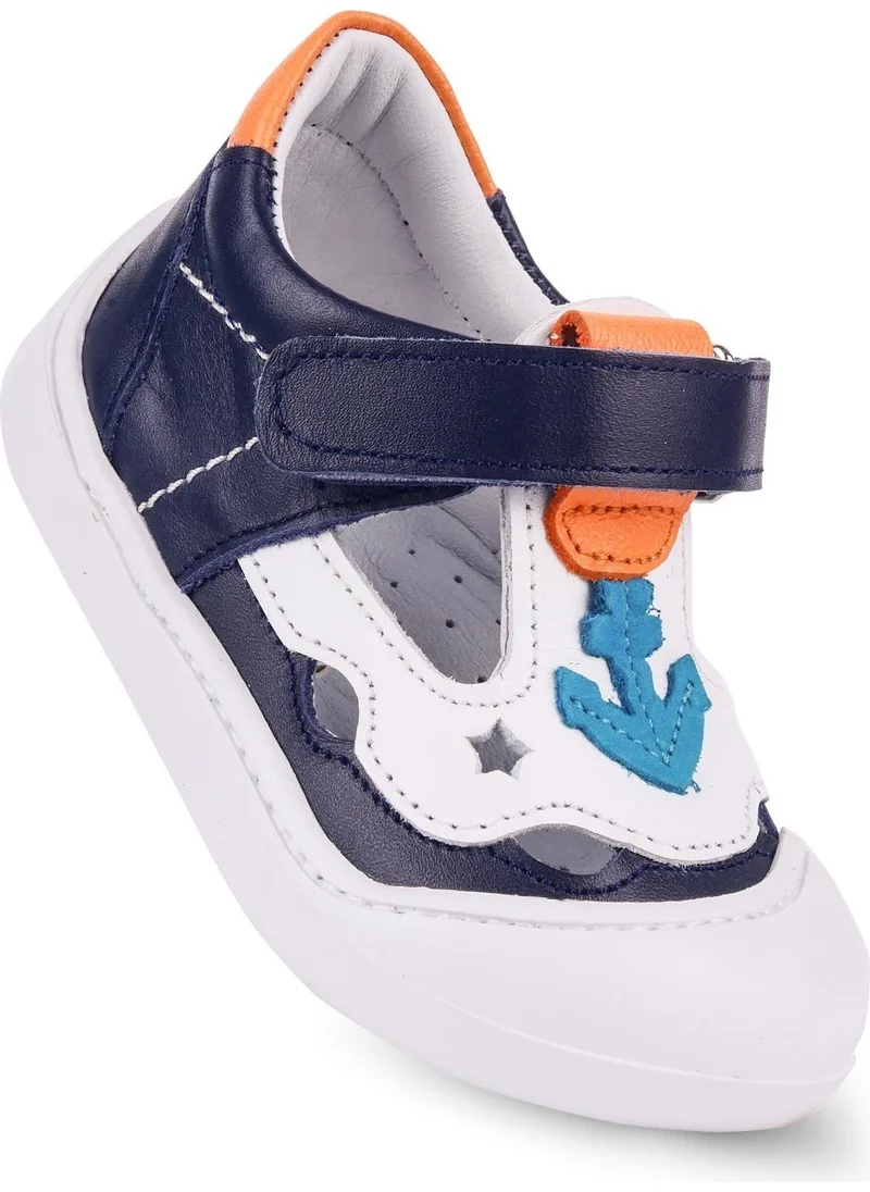 Kaptan Junior Captain Junior First Class Leather Baby Boy Orthopedic Shoes Imse 500