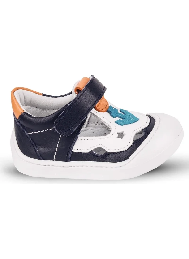 Kaptan Junior Captain Junior First Class Leather Baby Boy Orthopedic Shoes Imse 500