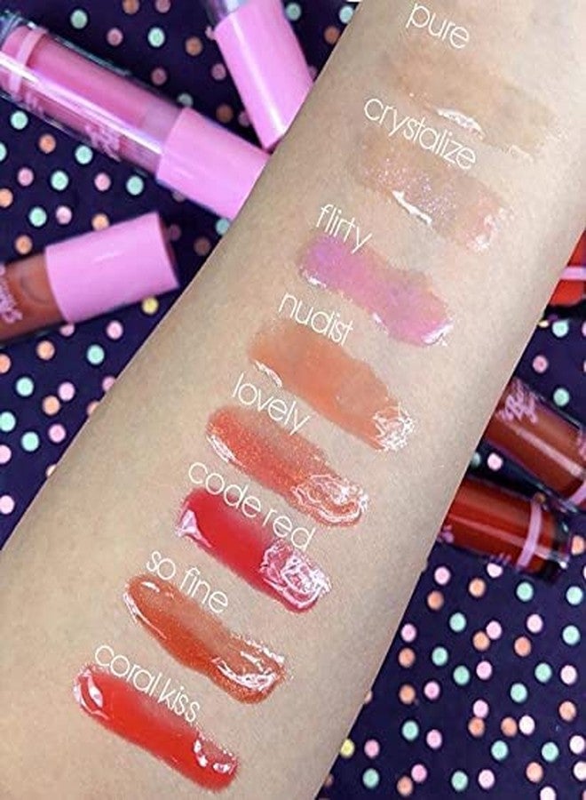 Rude Cosmetics Berry Juicy Lip Gloss - Pure for Women - 0.14 oz Lip Gloss - Image 3