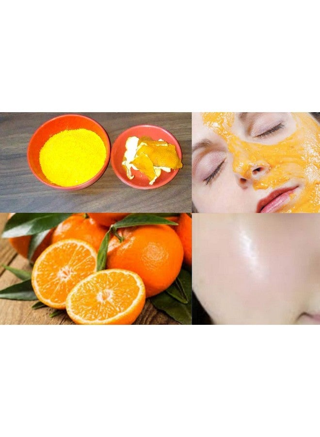 نيو تي مسحوق قشر البرتقال من نيوتيا | زهر البرتقال النقي والطبيعي | قناع الوجه الغني بفيتامين سي العضوي | تبييض البشرة والعناية بالشعر | إزالة السمرة والتحكم في الزيوت | تعزيز الكولاجين | بدون مواد كيميائية أو مواد حافظة | نباتي - 300 جرام - Image 4