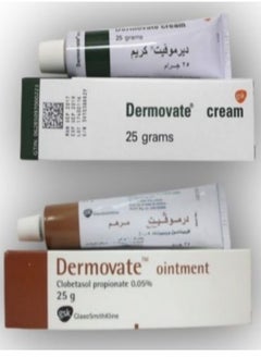 Dermovate 0.05% Cream 25g Dermovate 0.05% Ointment 25g 2pcs