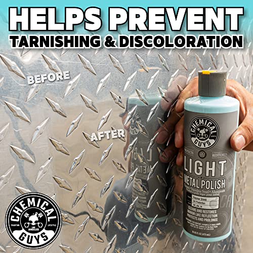 Chemical Guys SPI_404_16 Light Metal Polish (Works on Chrome, Stainless Steel, Aluminum & More), 16 fl oz - Image 3