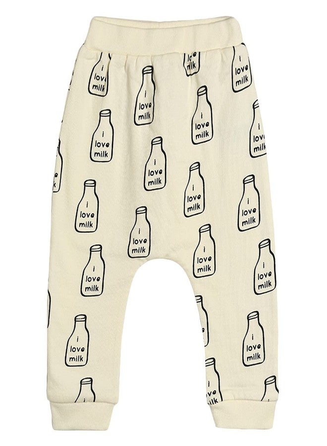 miniklub Baby Full Length Knitted Cotton Multi Color Bottom, Pack Of 3 (3-6M) - Image 4
