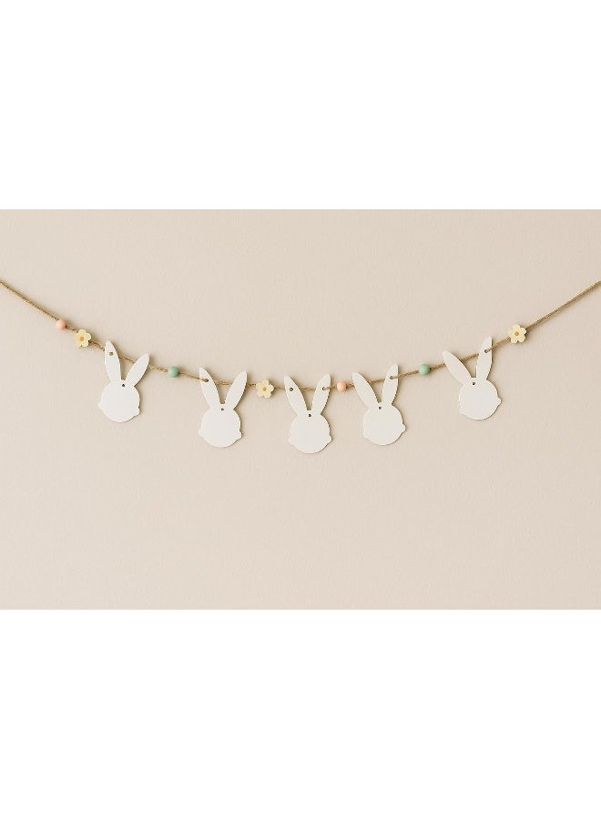 Horoof Home® White Acrylic Easter Bunny Head Blanks - Image 4