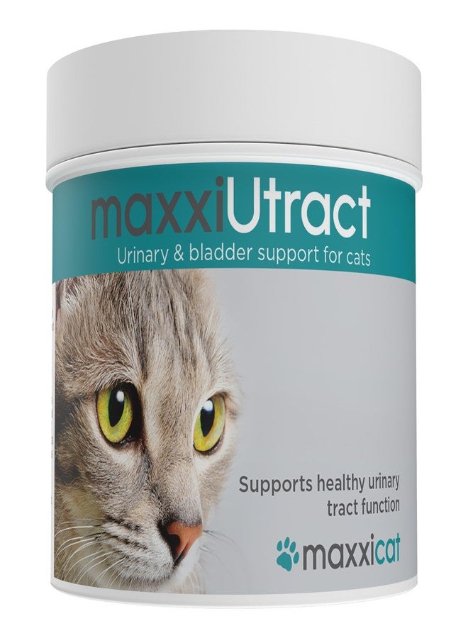 maxxipaws ماكسي باوز ماكسي يوتراكت لدعم المسالك البولية والمثانة - مكمل غذائي بودرة للقطط، 3.2 أونصة - Image 1