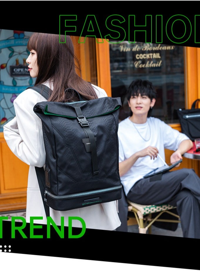 KINGSONS European and American street men's backpack  - Image 2