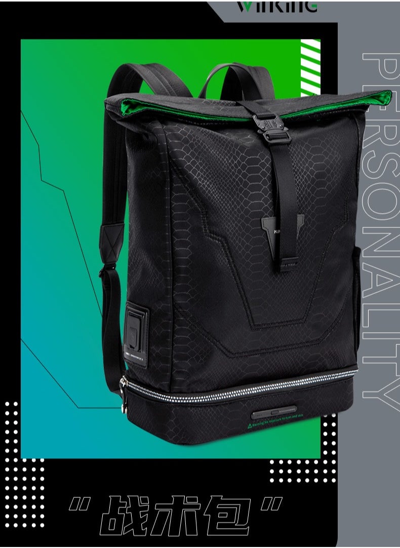 KINGSONS European and American street men's backpack  - Image 5