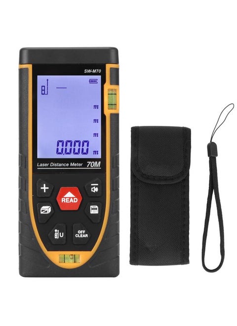 Laser Distance Measure Device Handheld Rangefinder High Accuracy Infrared Measuring Tool