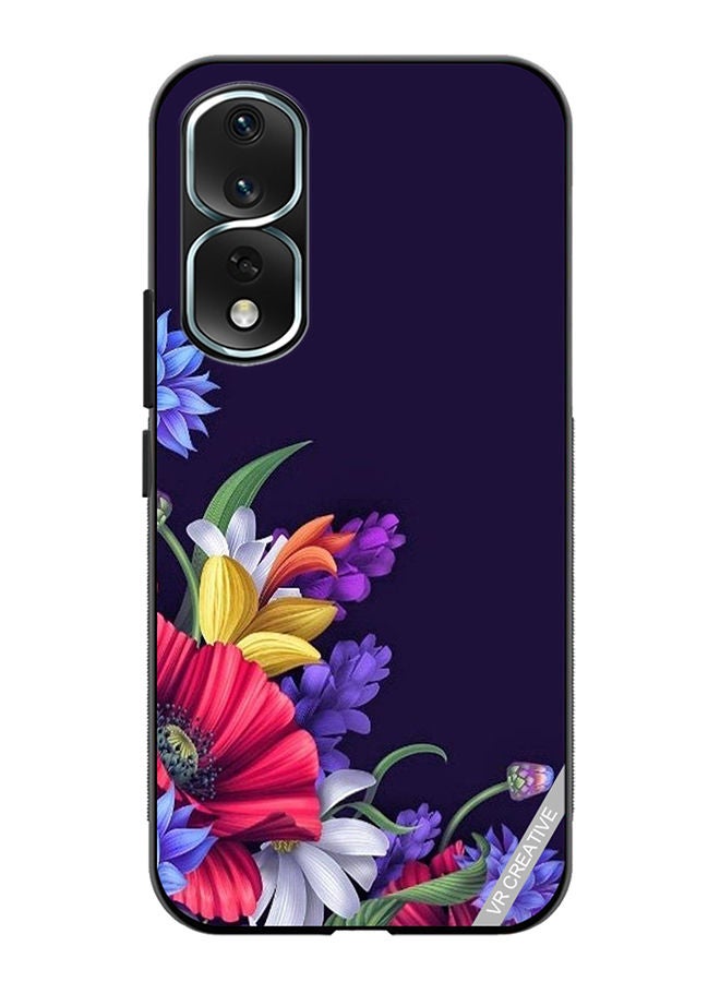 VR CREATIVE Protective Case Cover For Honor 80 Pro Flower Design Multicolour - Image 1