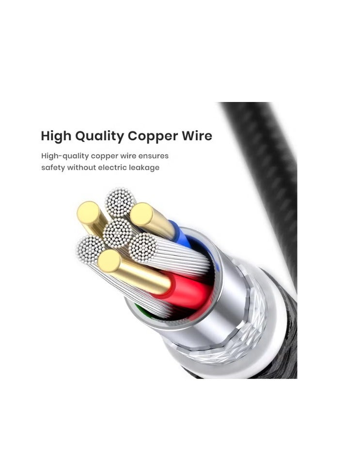 بيلك كابل شحن Lightning إلى Type-USB-A بقوة 12 وات – شحن متين وسريع - Image 3