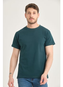 Four Man 2 Pieces Men's 100% Cotton Standard Pattern Non-Wrinkle Plain Color Basic T-Shirt  - Image 2